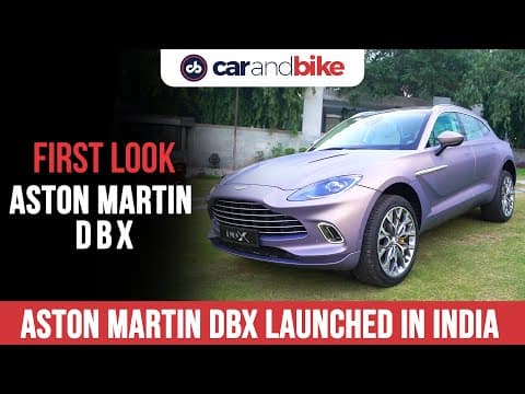 First Look: Aston Martin DBX First Look: Aston Martin DBX