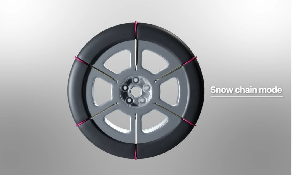 Hyundai, Kia Reveal New Wheel Concept With Retractable Snow Chains Hyundai, Kia Reveal New Wheel Concept With Retractable Snow Chains