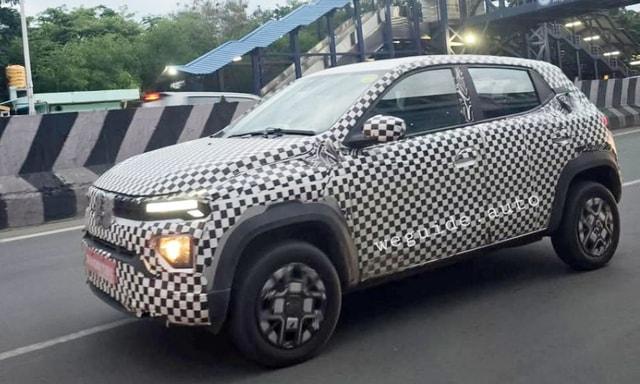 New Renault Kwid Spied On Test: Is It The EV? New Renault Kwid Spied On Test: Is It The EV?
