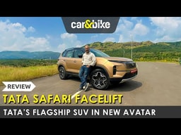 Tata Safari Facelift First Drive Review Tata Safari Facelift First Drive Review