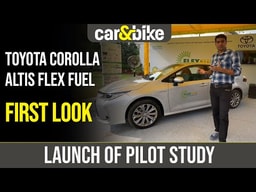 Toyota Corolla Altis Flex Fuel First Look Toyota Corolla Altis Flex Fuel First Look