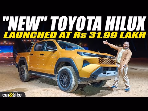 New Toyota Hilux Launched In India @ Rs 31.99 Lakh | Gets New 4x2 Version | Diesel Lifestyle Pick Up New Toyota Hilux Launched In India @ Rs 31.99 Lakh | Gets New 4x2 Version | Diesel Lifestyle Pick Up