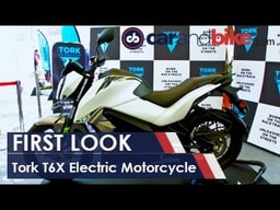 Tork T6X Electric Motorcycle First Look - NDTV CarAndBike Tork T6X Electric Motorcycle First Look - NDTV CarAndBike