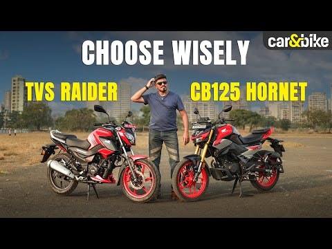 TVS Raider Vs Honda CB125 Hornet Comparo: Battle of the Sporty 125s | Review | Commuter | carandbike TVS Raider Vs Honda CB125 Hornet Comparo: Battle of the Sporty 125s | Review | Commuter | carandbike