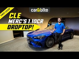Mercedes' new convertible for India -- meet the Rs 1.10 crore CLE 300! | Detailed First Look Mercedes' new convertible for India -- meet the Rs 1.10 crore CLE 300! | Detailed First Look