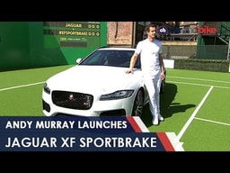 Andy Murray Launches Jaguar XF Sportbrake | NDTV CarAndBike Andy Murray Launches Jaguar XF Sportbrake | NDTV CarAndBike