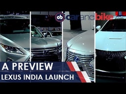 Lexus India Launch - Preview - NDTV CarAndBike Lexus India Launch - Preview - NDTV CarAndBike