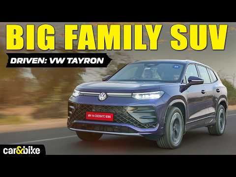 Volkswagen Tayron R-Line Review | Flagship Family SUV | German 7-Seater For India, Made In India Volkswagen Tayron R-Line Review | Flagship Family SUV | German 7-Seater For India, Made In India
