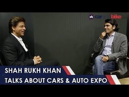 Shah Rukh Khan Talks About His Cars, Kids & Upcoming Movies | #AutoExpo2018 Shah Rukh Khan Talks About His Cars, Kids & Upcoming Movies | #AutoExpo2018