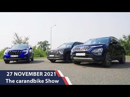The carandbike Show - Ep 907 | Mahindra XUV700 vs Tata Safari vs Hyundai Alcazar | Comparison The carandbike Show - Ep 907 | Mahindra XUV700 vs Tata Safari vs Hyundai Alcazar | Comparison