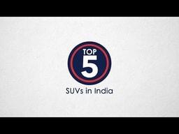 Top 5 SUVs in India - NDTV CarAndBike Top 5 SUVs in India - NDTV CarAndBike