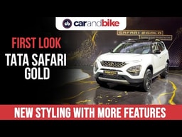 New Tata Safari Gold Edition - First Look | Tata SUV | carandbike New Tata Safari Gold Edition - First Look | Tata SUV | carandbike