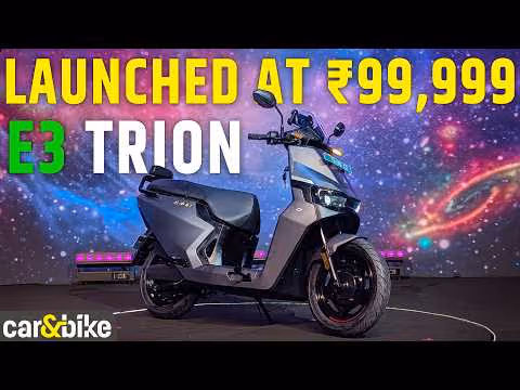 E3 Trion AI-powered electric scooter launched in India: Smartest EV scooter yet? | walkaround | E3 Trion AI-powered electric scooter launched in India: Smartest EV scooter yet? | walkaround |
