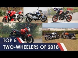 Top 5 Two-Wheelers Of 2018 | NDTV carandbike Top 5 Two-Wheelers Of 2018 | NDTV carandbike