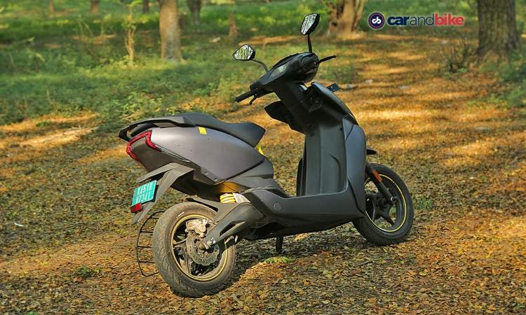 Ather 450x Rearview Ather 450x Rearview