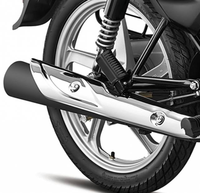 Chrome Plated Muffler And Rugged Shockers Chrome Plated Muffler And Rugged Shockers