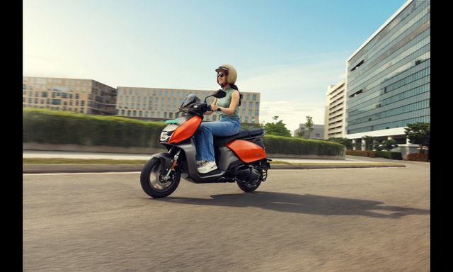 Orange V2 Left Side View Orange V2 Left Side View