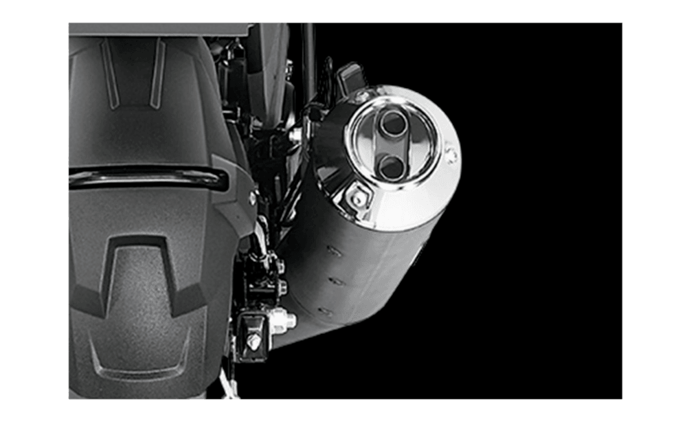 Dual outlet Muffler Dual outlet Muffler