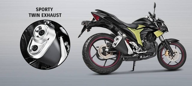 Sporty Twin Exhaust Sporty Twin Exhaust