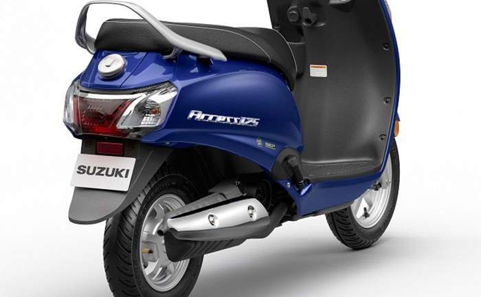 Suzuki Access Rear View Suzuki Access Rear View images