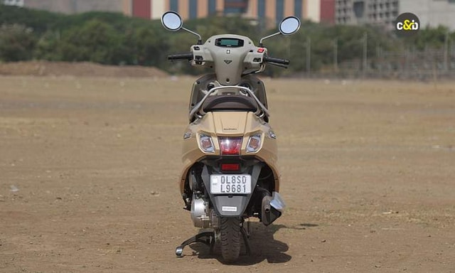 Suzuki New Access 125 RearView Suzuki New Access 125 RearView