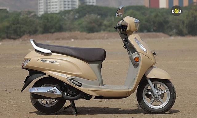 Suzuki New Access 125 Sideview Suzuki New Access 125 Sideview