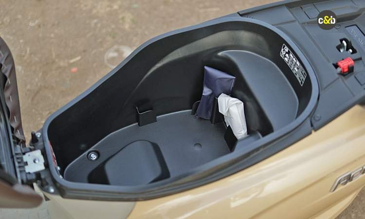 Suzuki New Access 125 Seat Storage Suzuki New Access 125 Seat Storage images