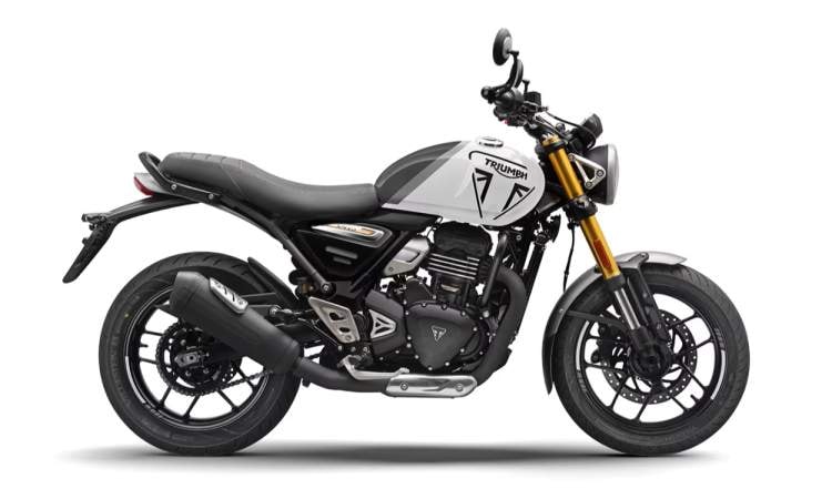 Triumph speed 400 sideview Triumph speed 400 sideview images