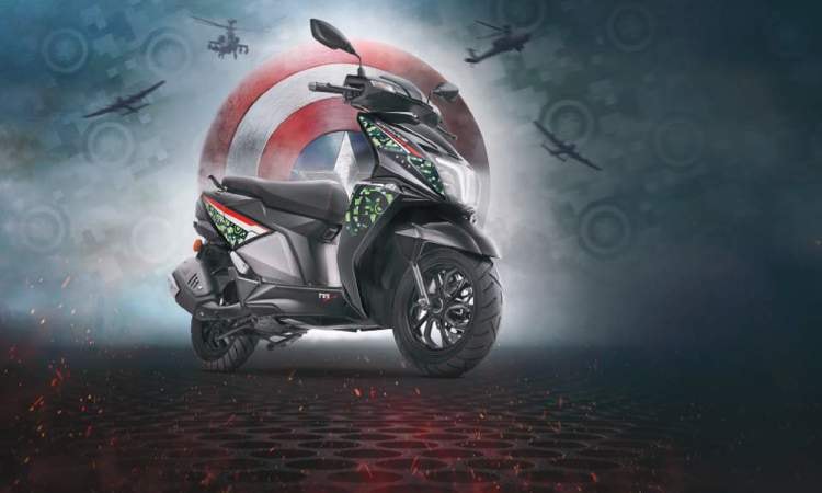 TVS Ntorq 125 Super Soldier TVS Ntorq 125 Super Soldier images