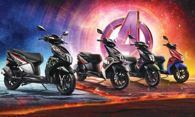 TVS Ntorq 125 Super Soldier TVS Ntorq 125 Super Soldier