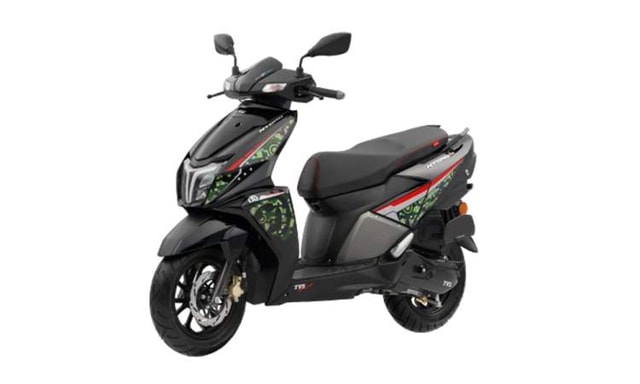 TVS Ntorq 125 Super Soldier TVS Ntorq 125 Super Soldier