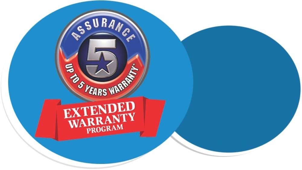 5- Year Extended Warranty 5- Year Extended Warranty