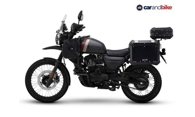 Yezdi Adventure Leftsideview Yezdi Adventure Leftsideview