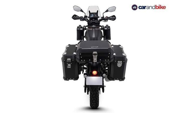 Yezdi Adventure Rearview Yezdi Adventure Rearview