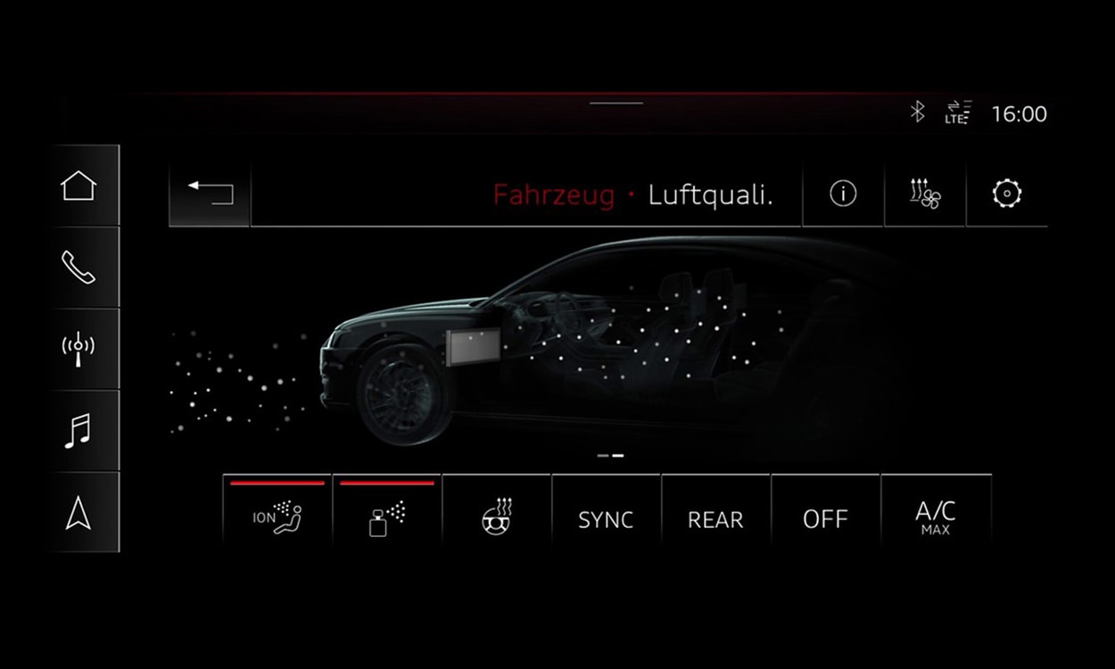 Audi A6 Air Ionizer And Aromatization Audi A6 Air Ionizer And Aromatization