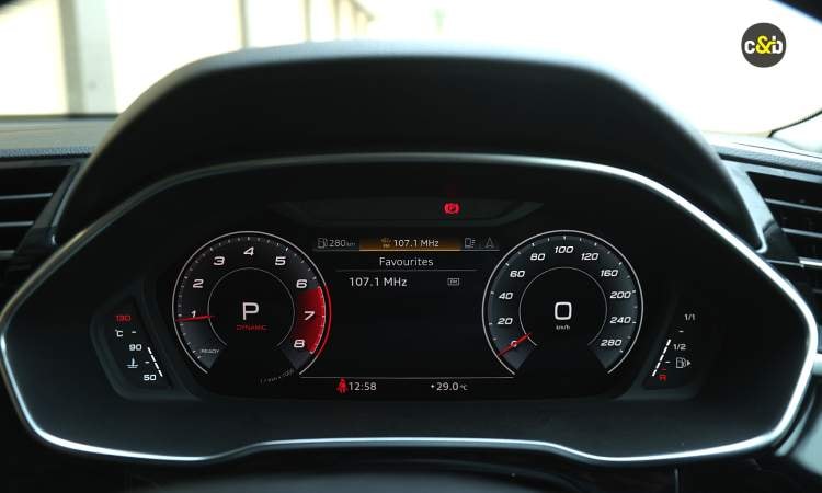 Audi Q3 Sportback Speedometer Audi Q3 Sportback Speedometer