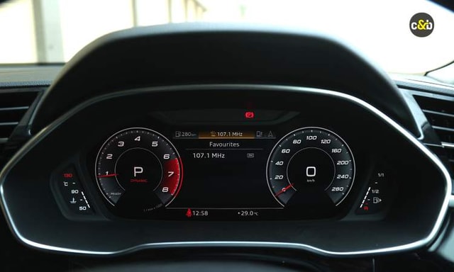 Audi Q3 Sportback Speedometer Audi Q3 Sportback Speedometer