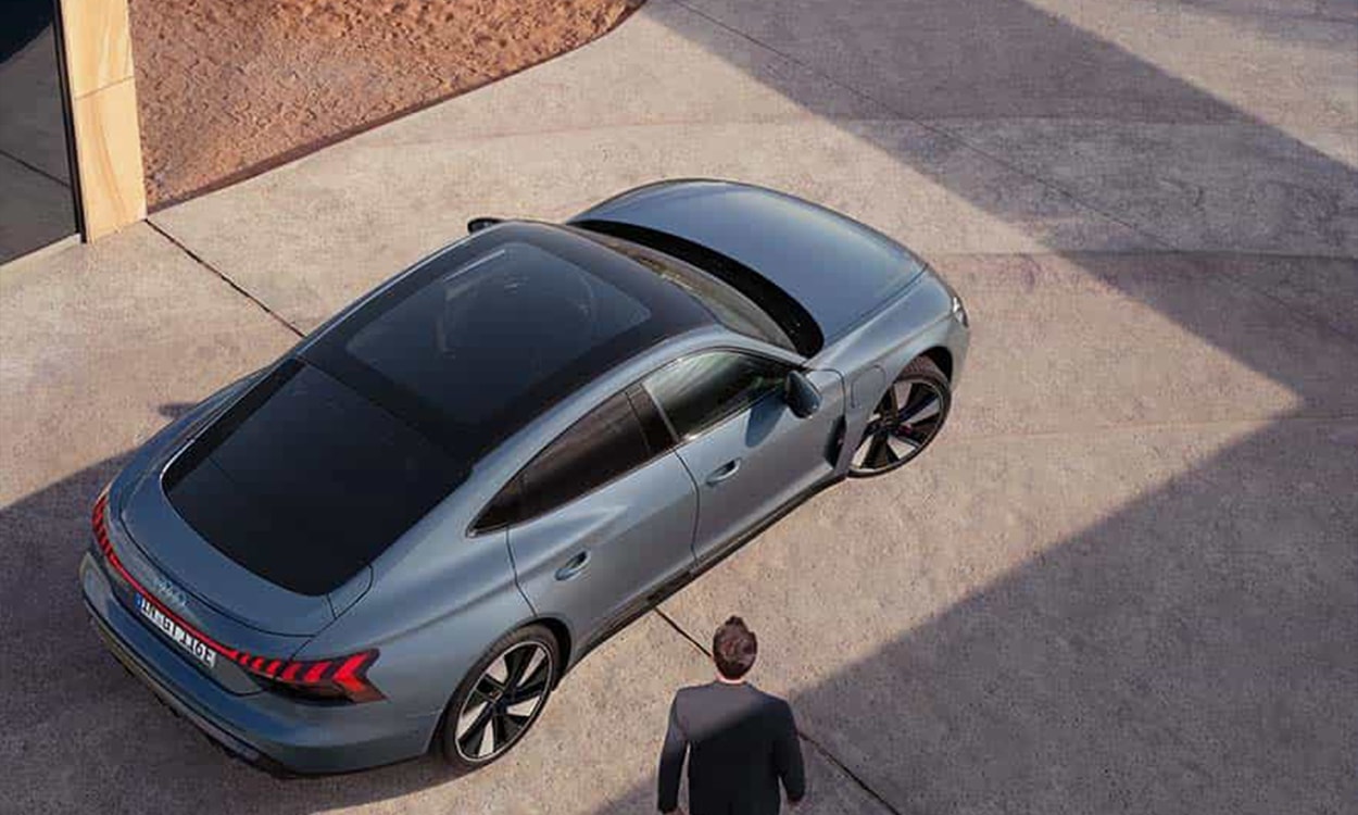 Audi Rs E Tron Gt Top View Audi Rs E Tron Gt Top View