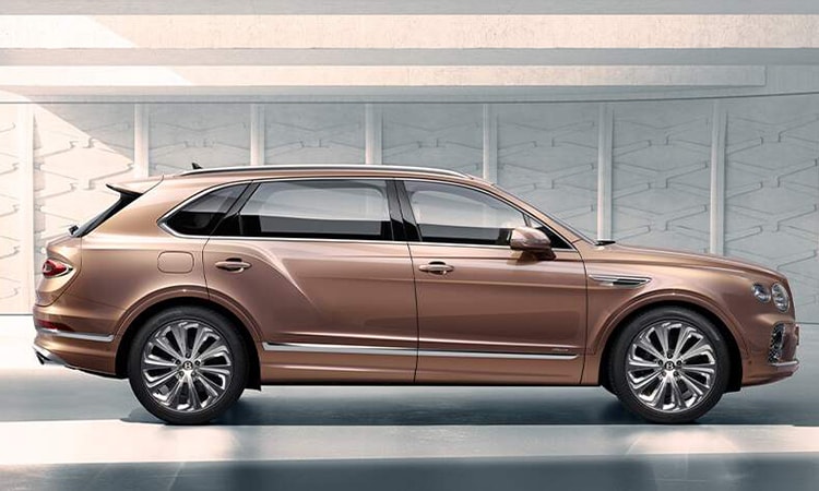 Bentley Bentayga Sideview Bentley Bentayga Sideview