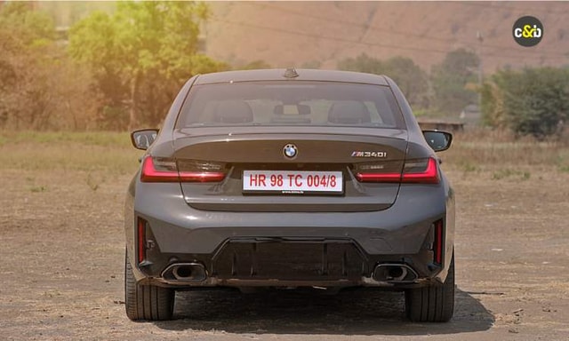 Bmw M340i Rear View Bmw M340i Rear View
