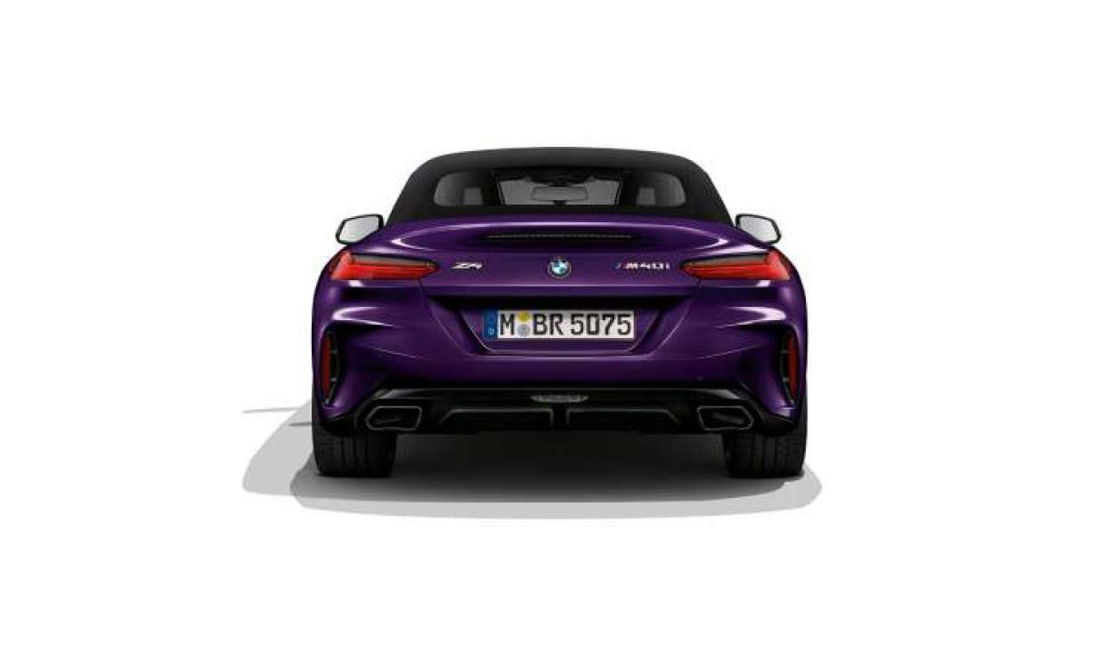 Bmw Z4 Rear View Bmw Z4 Rear View