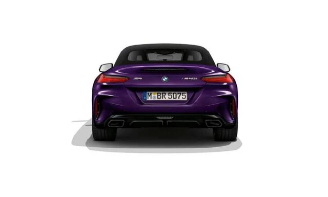 Bmw Z4 Rear View Bmw Z4 Rear View