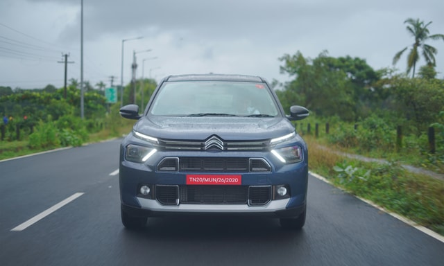 Citroen Basalt Front View Citroen Basalt Front View