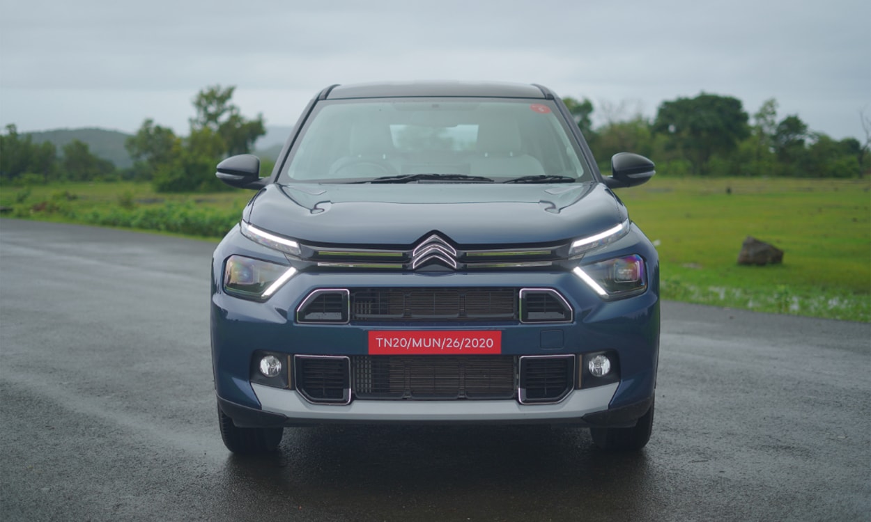 Citroen Basalt Front Look Citroen Basalt Front Look