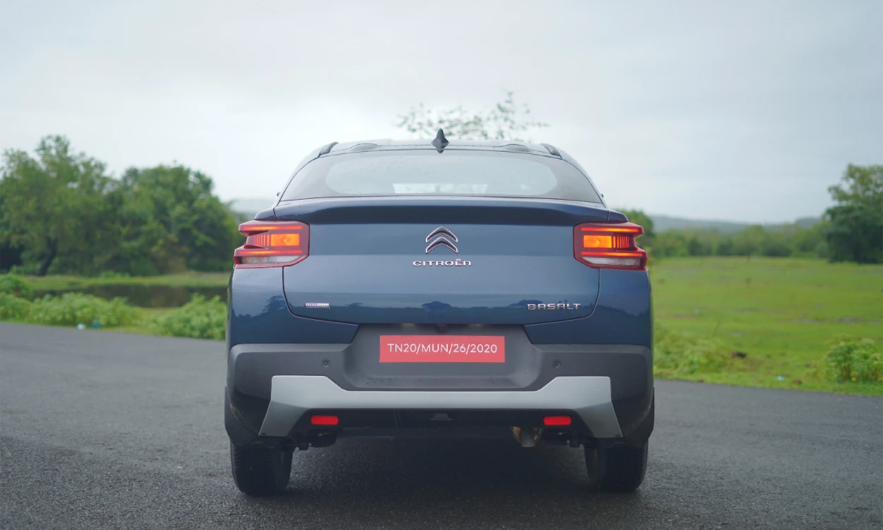 Citroen Basalt Rearview Citroen Basalt Rearview