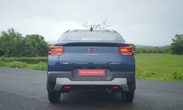 Citroen Basalt Rearview Citroen Basalt Rearview