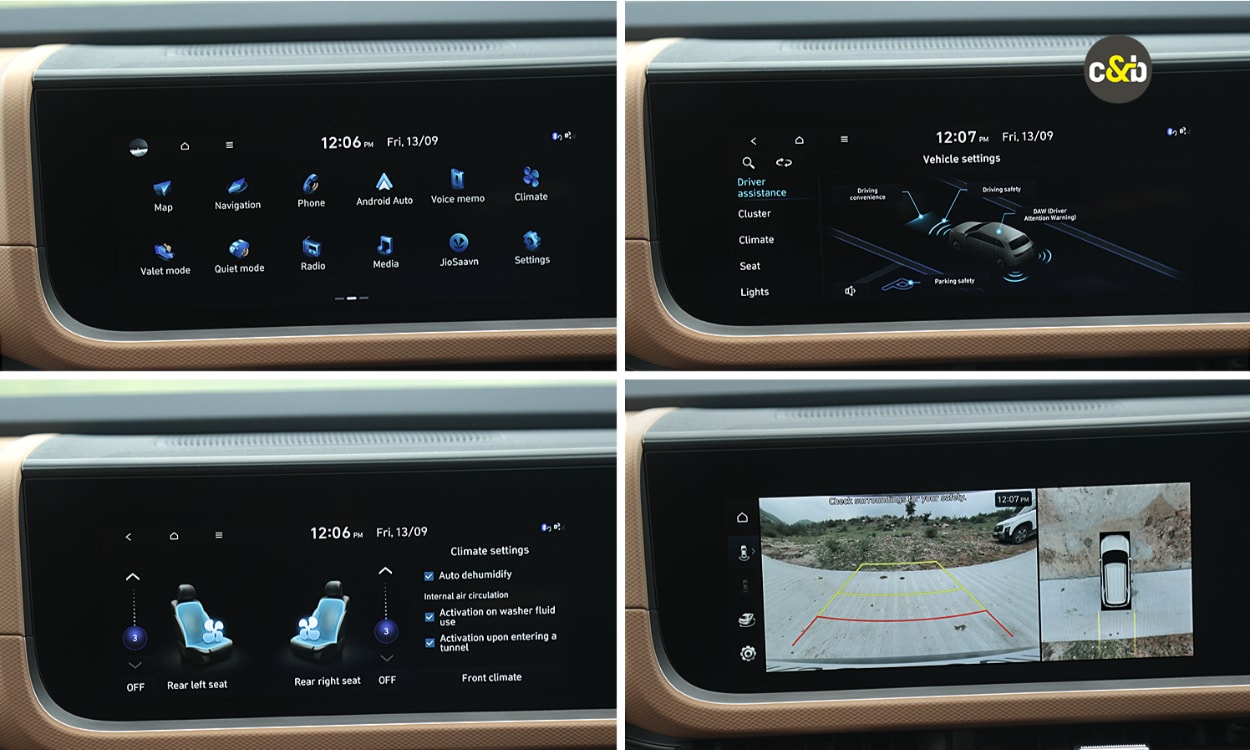 Hyundai Alcazar Information Display Hyundai Alcazar Information Display images