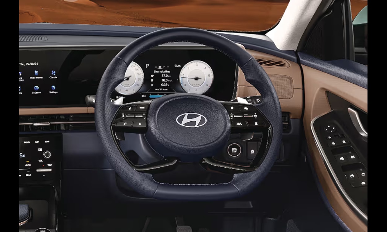 Hyundai alcazar steering Wheel Hyundai alcazar steering Wheel images