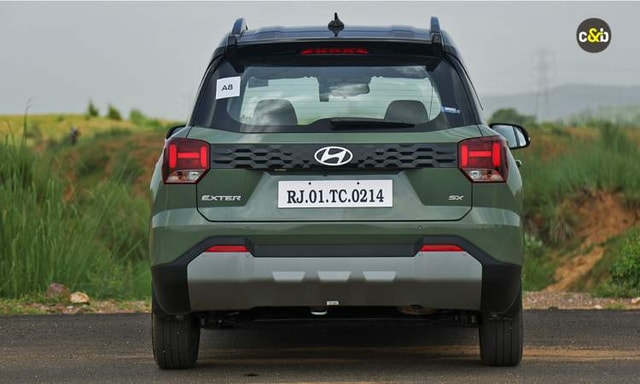 Hyundai Exter Rearlook Hyundai Exter Rearlook