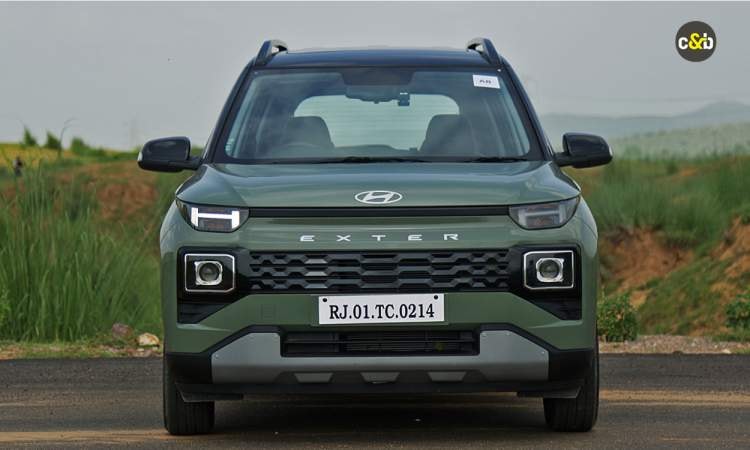 Hyundai Exter Frontlook Hyundai Exter Frontlook